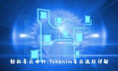 轻松导出币种：Tokenim导出流程详解
