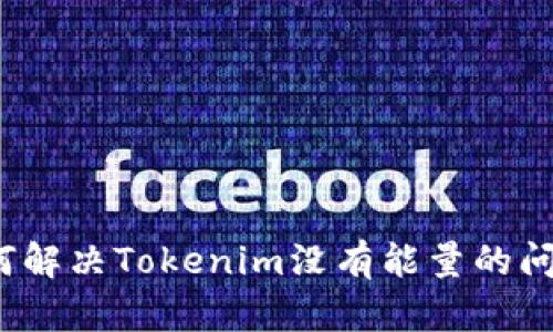 如何解决Tokenim没有能量的问题？