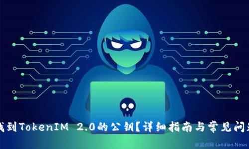 如何找到TokenIM 2.0的公钥？详细指南与常见问题解答